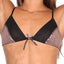 Spreegirl Black Glitz And Glam Color Block Bra