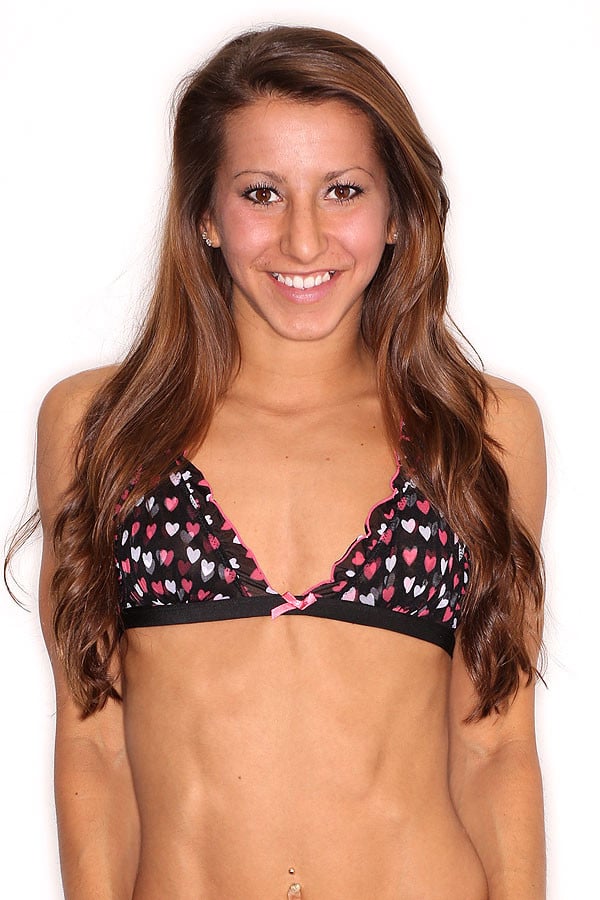 Spreegirl Black Hearts Of Gold Bra