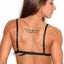 Spreegirl Black Hearts Of Gold Bra