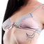Spreegirl Grey & Pink Color Block Bra