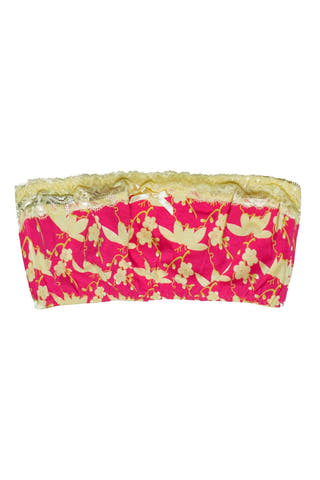 Spreegirl Pink Flower Blossom Bandeau Bra