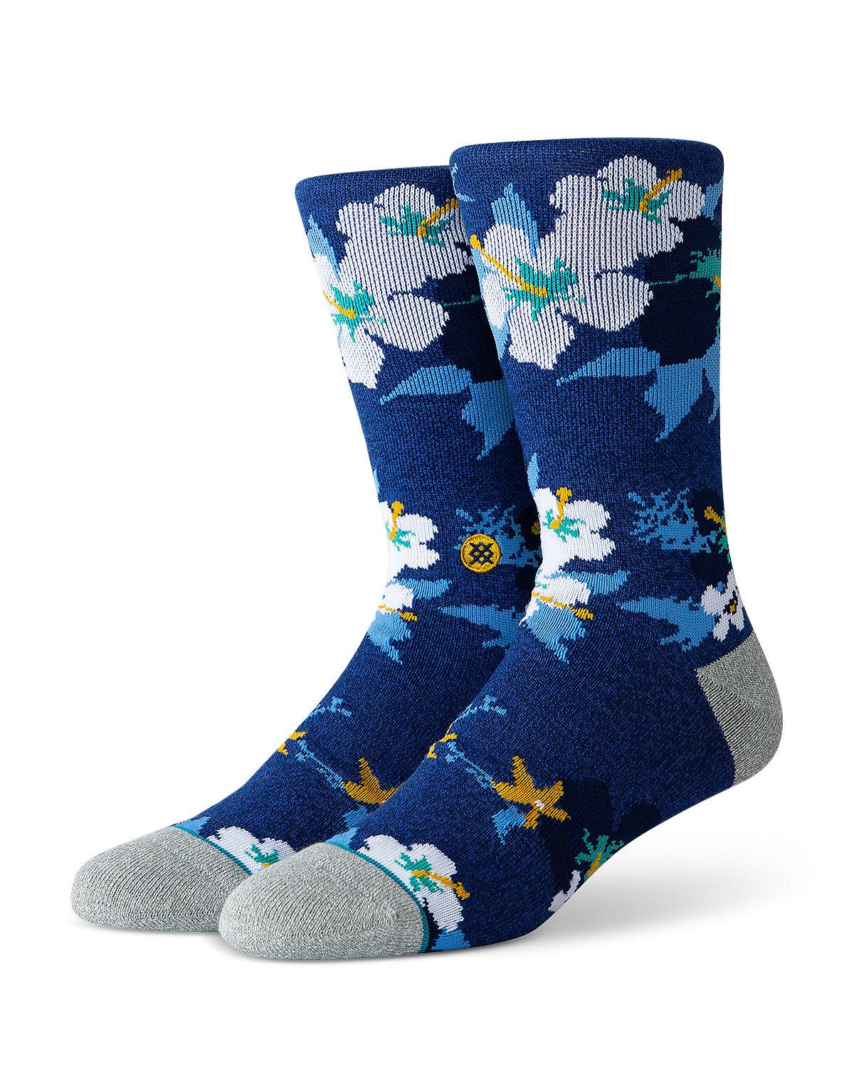 Stance Hanalei Floral Socks Blue