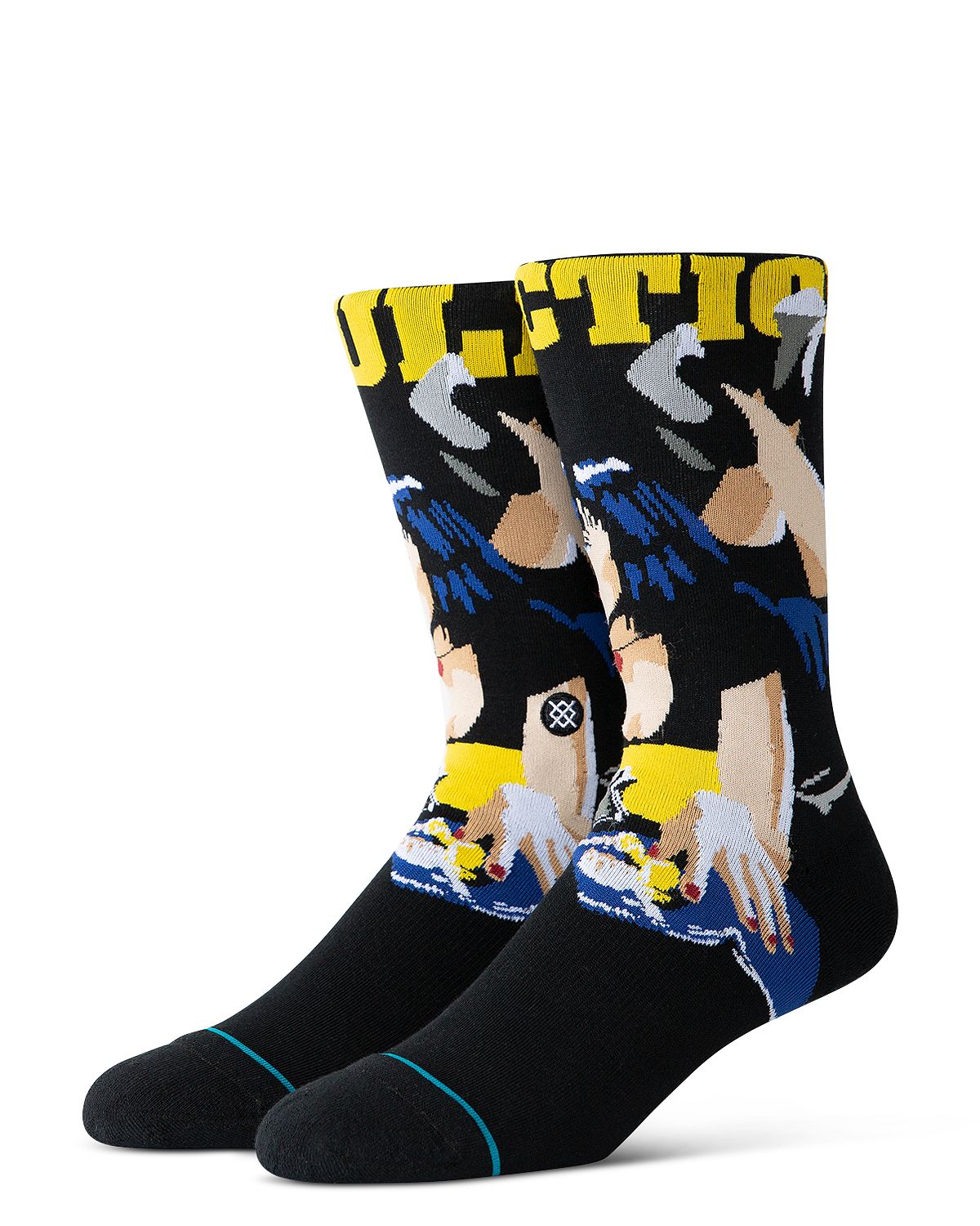 Stance Pulp Fiction Socks Black