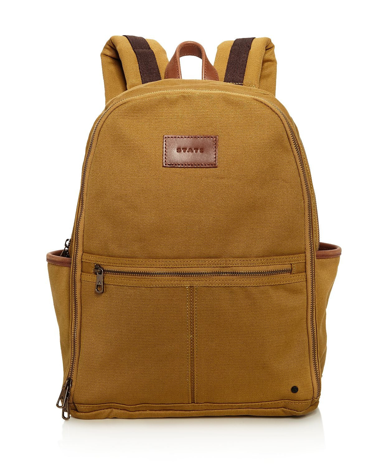 State Bedford Cotton Twill Backpack Tan