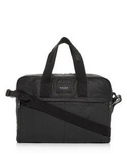 State Coated Canvas Preston Briefcase Black thumbnail 1