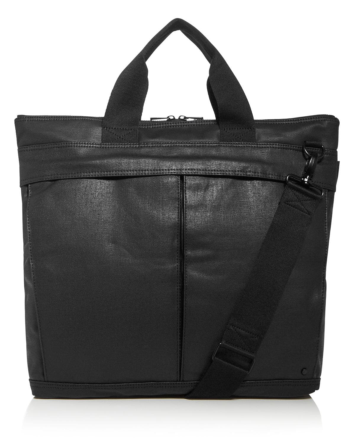 State Lenox Coated Canvas Tote Bag Black