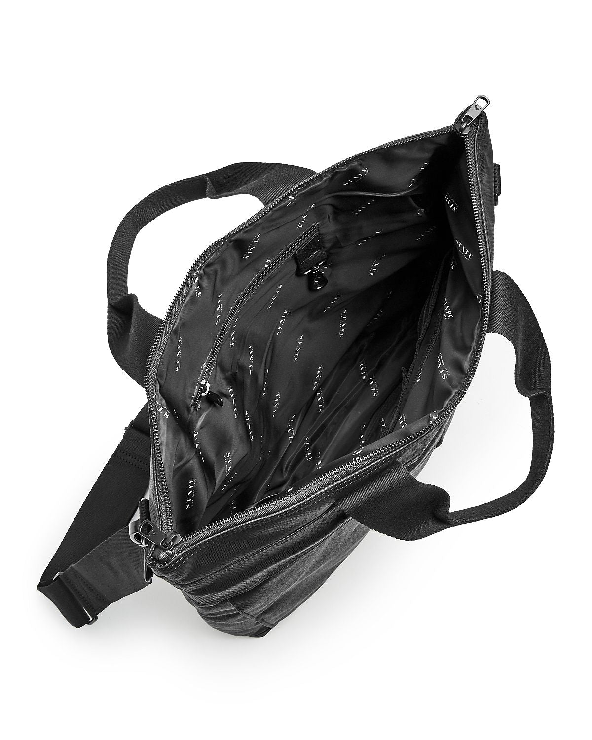 State Lenox Coated Canvas Tote Bag Black