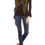 Steve Madden Army-Green Camo-Stars Traingle Blanket, Wrap / Scarf