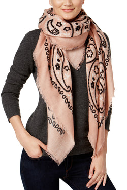 Steve Madden Bandana-Print Square Blanket, Wrap / Scarf thumbnail 2