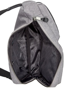 Steve Madden Blend Double Pocket Belt Bag Gray thumbnail 2