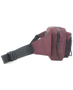 Steve Madden Double Pocket Mesh Fanny Bag Dark Red thumbnail 3