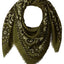 Steve Madden Olive Bandana-Print Square Blanket, Wrap / Scarf