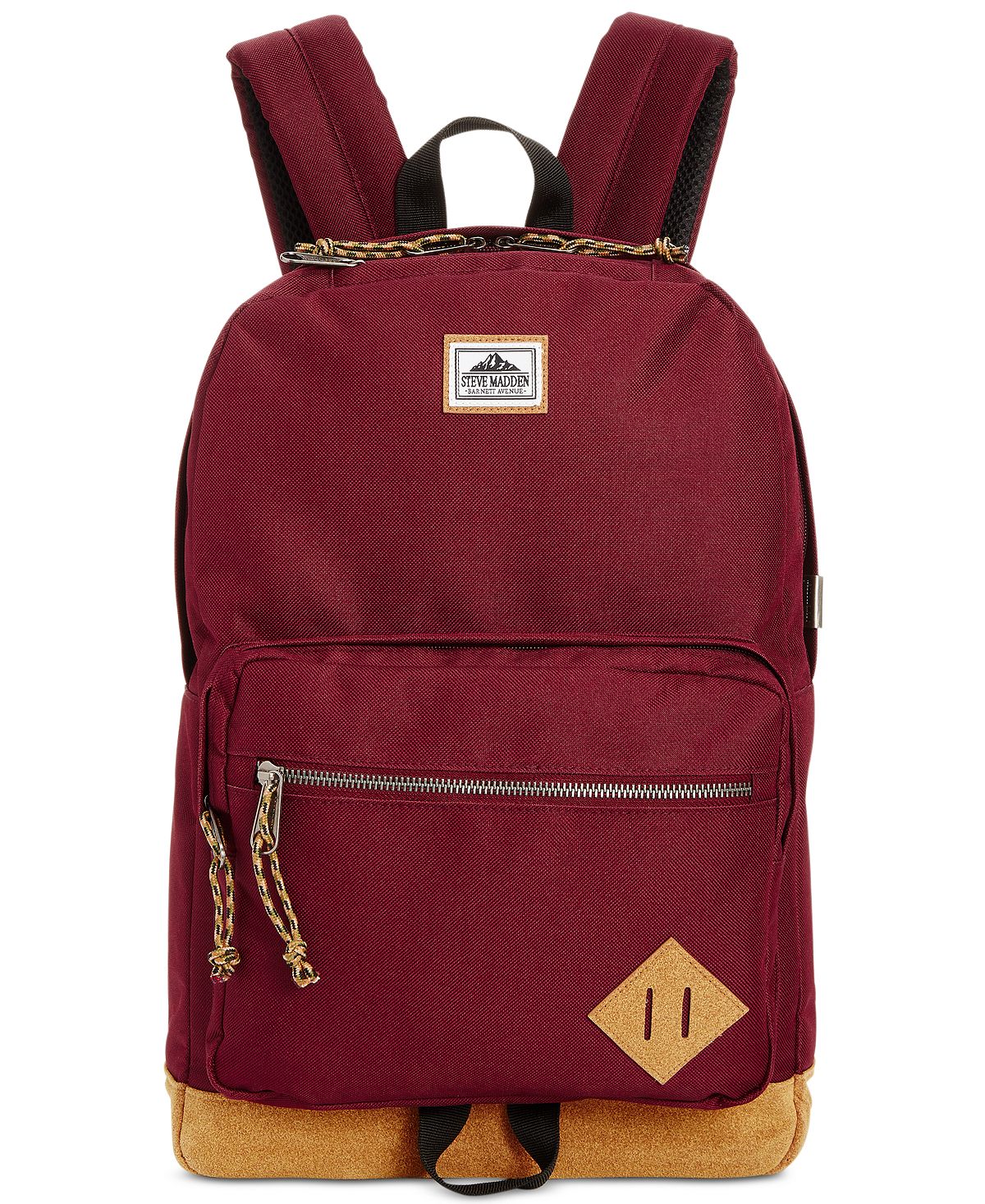 Steve Madden Solid Classic Sport Backpack Oxblood
