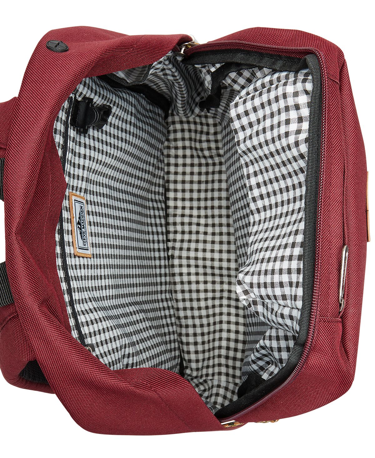 Steve Madden Solid Classic Sport Backpack Oxblood