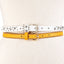 Steve Madden Yellow/White Faux Leather Belt 2 Pack