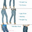 Stevia Brown Wash Ornate Straight Leg Denim