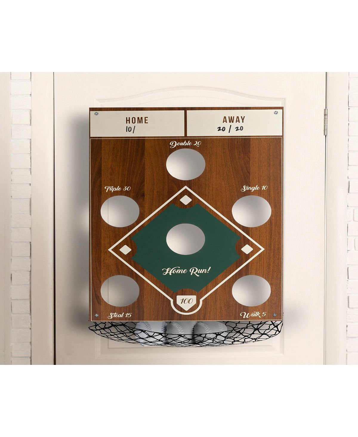 Studio Mercantile Bean Bag Toss Hanging Baseball Game Set 10 Pieces Op ...