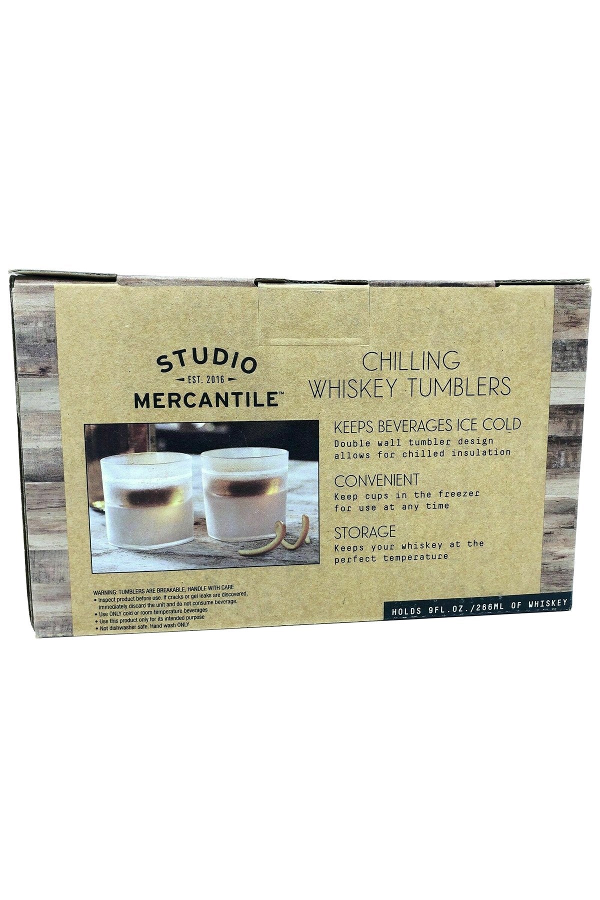 Studio Mercantile Chilling Whiskey Tumbler 2-Pc Set