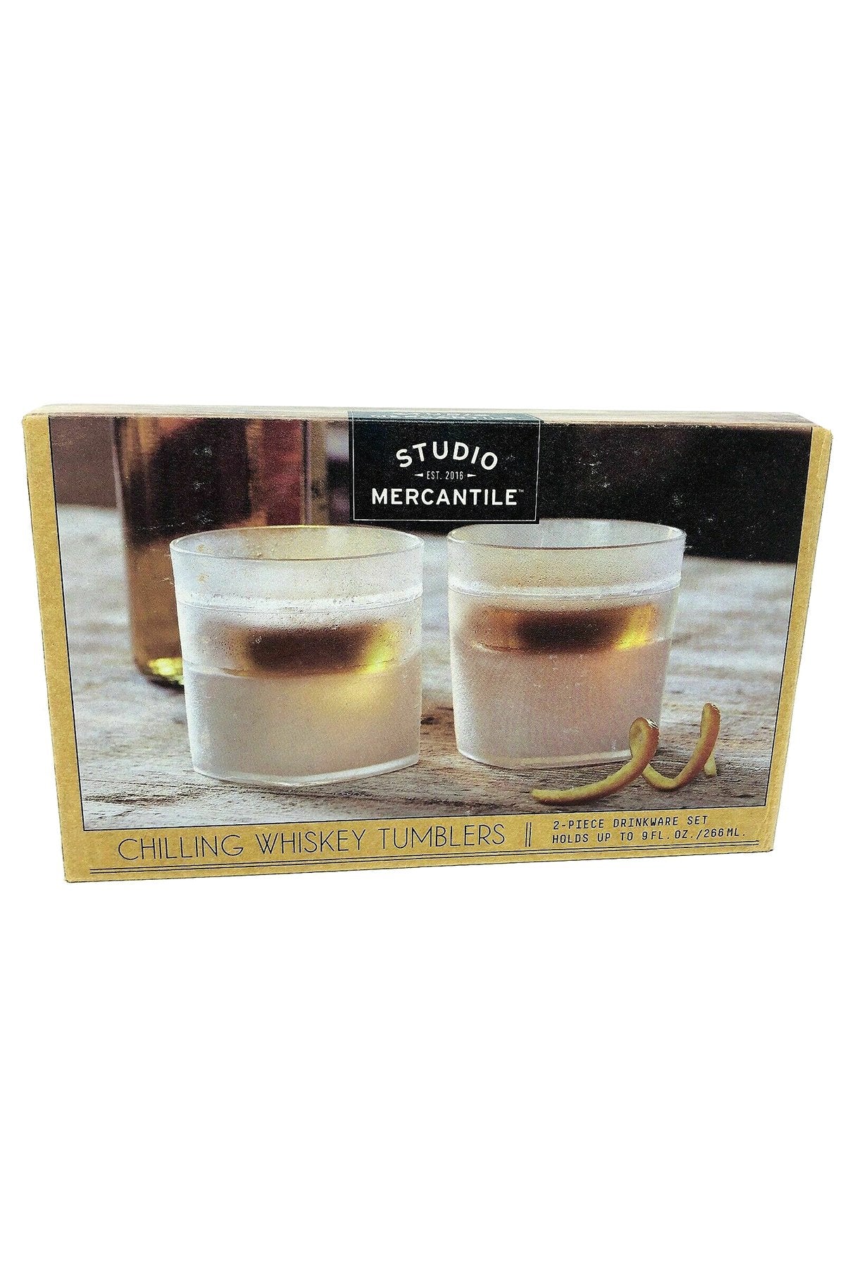 Studio Mercantile Chilling Whiskey Tumbler 2-Pc Set