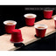 Studio Mercantile Portable Mini Flip Cup Challenge With Built-in Launchers Set Of 21 Brown