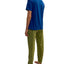 Sub_urban Riot Kale T-shirt & Jogger Pants Pajama Set Navy
