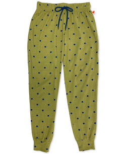Sub_urban Riot Kale T-shirt & Jogger Pants Pajama Set Navy thumbnail 3