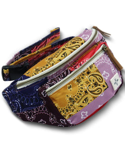 Sun + Stone Bandana Waist Pack Red Paisley thumbnail 2