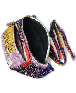 Sun + Stone Bandana Waist Pack Red Paisley thumbnail 3