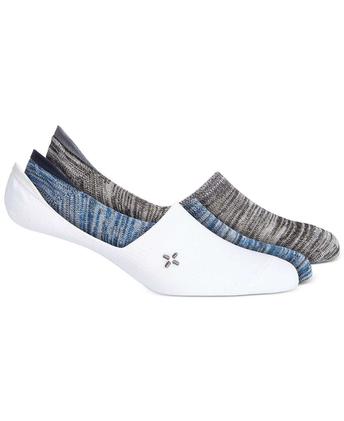 Sun + Stone Sun + Stone 3-pk. No-show Socks Blue Multi