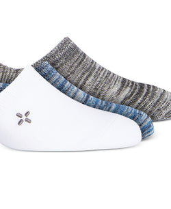 Sun + Stone Sun + Stone 3-pk. No-show Socks Blue Multi thumbnail 2