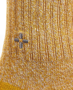 Sun + Stone Sun + Stone 4-pk. Double Stripe Crew Socks Brown thumbnail 2