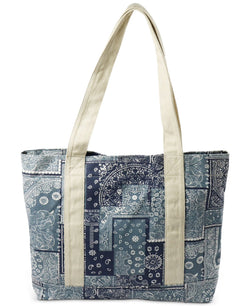 Sun + Stone Sun + Stone Bandana Tote Bag Blue thumbnail 2