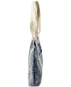 Sun + Stone Sun + Stone Bandana Tote Bag Blue thumbnail 4