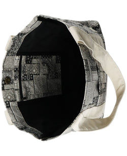 Sun + Stone Sun + Stone Bandana Tote Bag Grey thumbnail 4