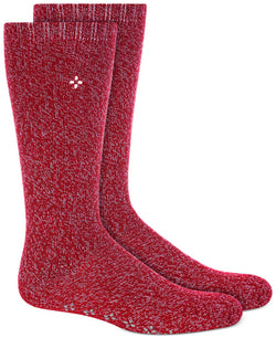 Sun + Stone Sun + Stone Cozy Singles Socks Red Sherpa thumbnail 1
