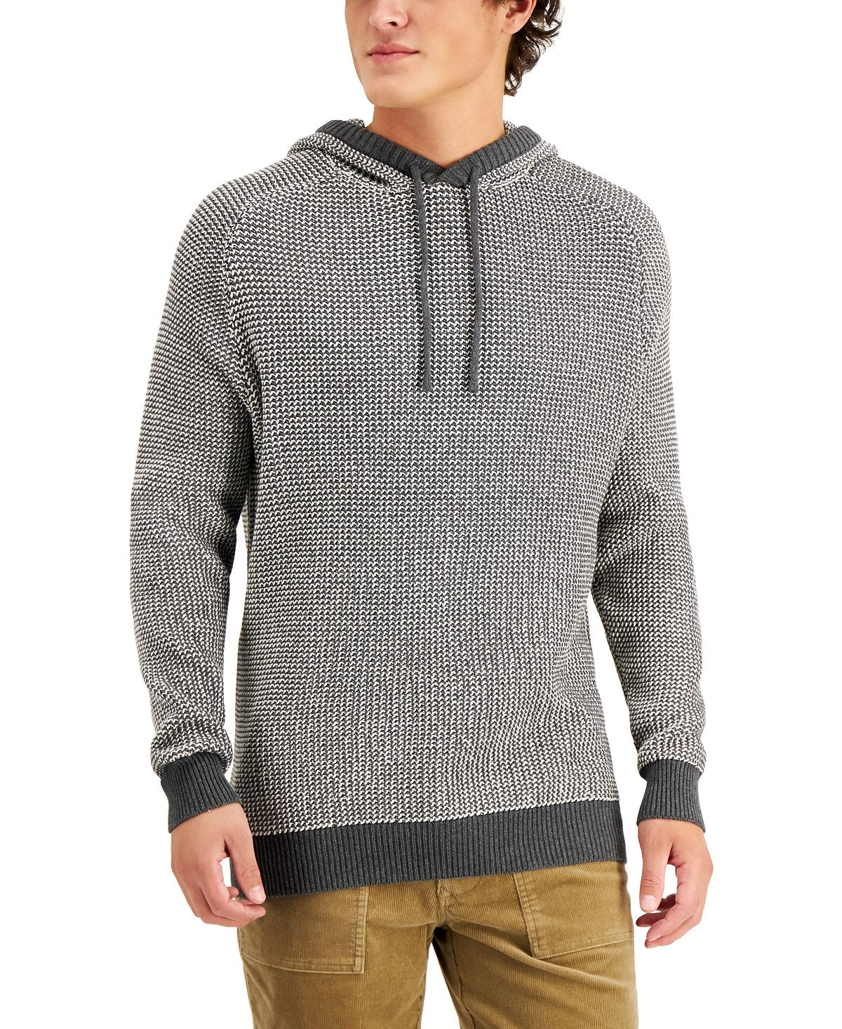 Sun + Stone Sun + Stone Duo-stitch Hoodie Charcoal Heather