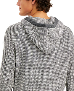 Sun + Stone Sun + Stone Duo-stitch Hoodie Charcoal Heather thumbnail 3