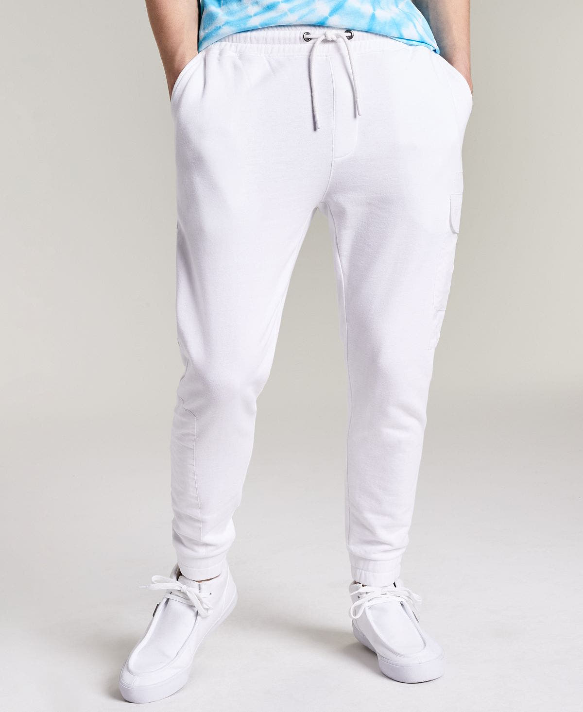 Sun + Stone Sun + Stone Fleece Jogger Pants Bright White