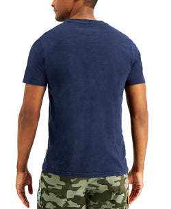Sun + Stone Sun + Stone Garment-dyed Pocket T-shirt Basic Navy thumbnail 2