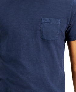 Sun + Stone Sun + Stone Garment-dyed Pocket T-shirt Basic Navy thumbnail 3