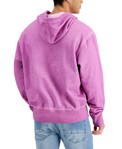 Sun + Stone Sun + Stone Garment-washed Fleece Hoodie First Bloom thumbnail 2