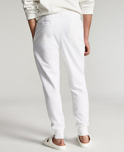 Sun + Stone Sun + Stone Garment-washed Fleece Joggers Bright White thumbnail 2