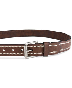 Sun + Stone Sun + Stone Heavy-stitch Casual Belt Brown thumbnail 3