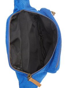 Sun + Stone Sun + Stone Kieran Corduroy Waist Pack Blue thumbnail 4