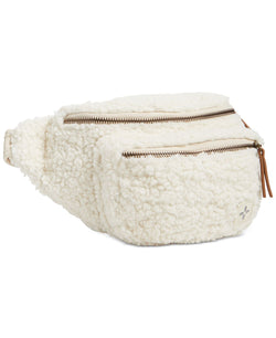 Sun + Stone Sun + Stone Kieran Fleece Waist Pack Off White thumbnail 3