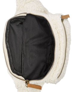 Sun + Stone Sun + Stone Kieran Fleece Waist Pack Off White thumbnail 4