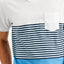 Sun + Stone Sun + Stone Lido Striped Colorblocked T-shirt Seacrest Aqua