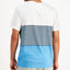 Sun + Stone Sun + Stone Lido Striped Colorblocked T-shirt Seacrest Aqua