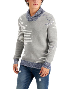 Sun + Stone Sun + Stone Native Shawl Sweater Pewter Heather thumbnail 1