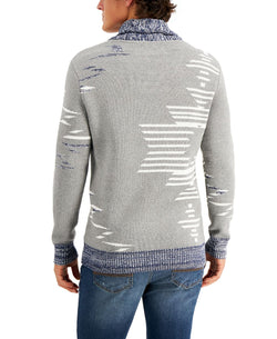 Sun + Stone Sun + Stone Native Shawl Sweater Pewter Heather thumbnail 2